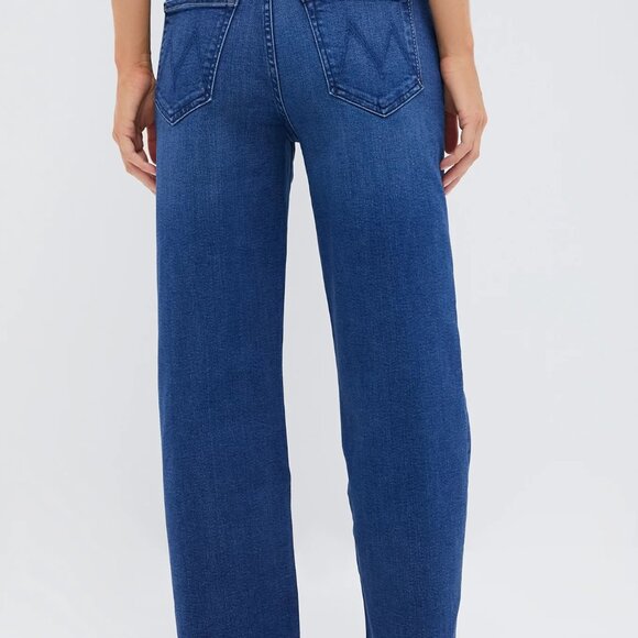 MOTHER The Spitfire Ankle Jean in dark wash (Whatever you Want) - Picture 4 of 5